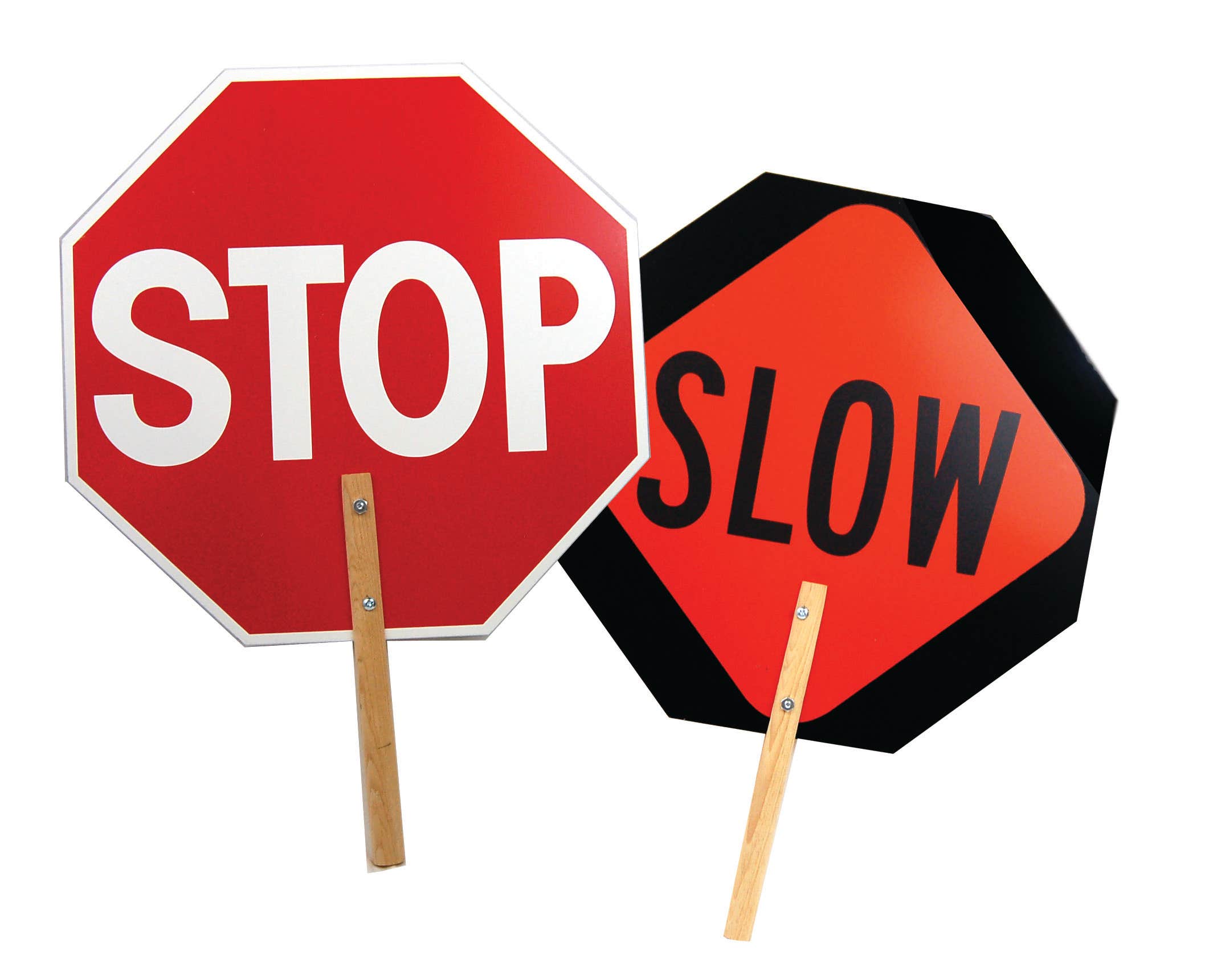 Stop/Slow Paddles