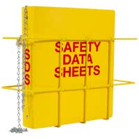 Safety Data Sheet Binder Jobsite Document Storage