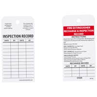 Fire Extinguisher Inspection Fillable Tags
