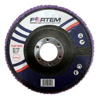 FORTEM 4.5" x 7/8" 40X Grit Type 27 Flap Disc