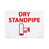 10x14 Dry Stand Pipe Sign