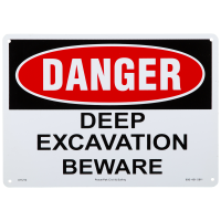 10x14 Demolition Work In Progress Keep Out Sign