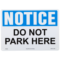 No Parking Sign