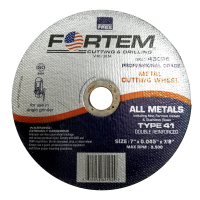 FORTEM 7" X .045" X 7/8" Cut Off Wheel