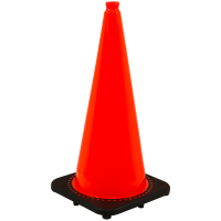 28" PVC Safety Cone