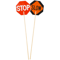 Hard Board Stop Slow Paddles with wooden handle
