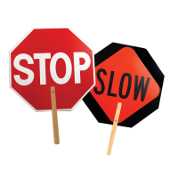 Aluminum Stop Slow Paddle with wood handle