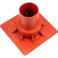 Orange OSHA Rebar Caps - 25 per case