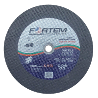 FORTEM 14" x 1/8" x 1" Ductile Cutting Wheel