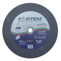 FORTEM 12" x 1/8" x 1" Ductile Cutting Wheel