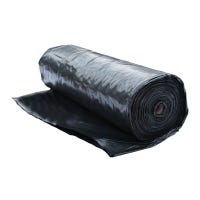 20' x 100' 6mil Black Poly Sheeting