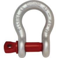 1.5" 17 ton Crosby Screw Pin Anchor Shackle