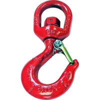 CROSBY L-322CN Carbon Hook Swivel with Latch