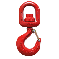 CROSBY L-3322B Alloy Ball Bearing Swivel Hook with Latch