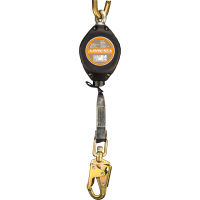 ARRESTA 11' Retractable with small hook and carabiner