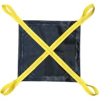 Snow Removal Tarp 4 Loops - 20' x 20'