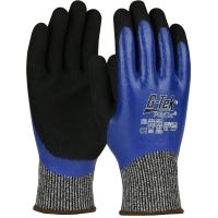 ANSI Cut Level 4 Fully Dipped Winter Glove with Microfoam Nitrile Palm