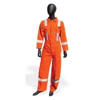 FR COVERALL WITH REFLECTIVE TAPE