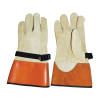ROCKLAND 12" Leather Protector with PVC cuff - 9/9.5