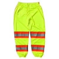 Two Tone Hi-Viz Yellow Mesh Pants