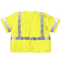 Yellow CL 3 Flame Resistant Modacrylic Solid Vest