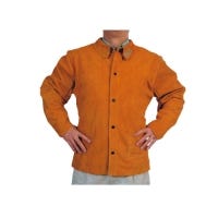 Split Cowhide Leather Welding Jacket