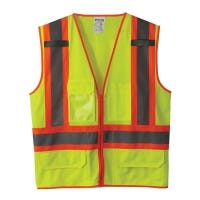 Yellow Class 2 Surveyors Vest w/ Plan Pocket